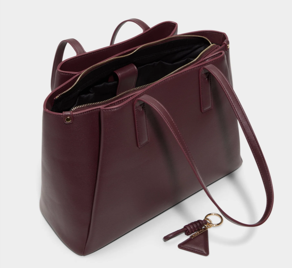 Aldo Abavas Satchel Bag - Bordo