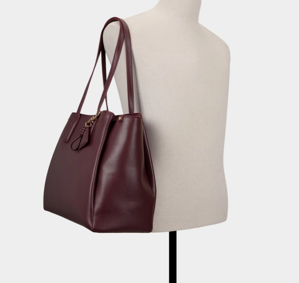 Aldo Abavas Satchel Bag - Bordo