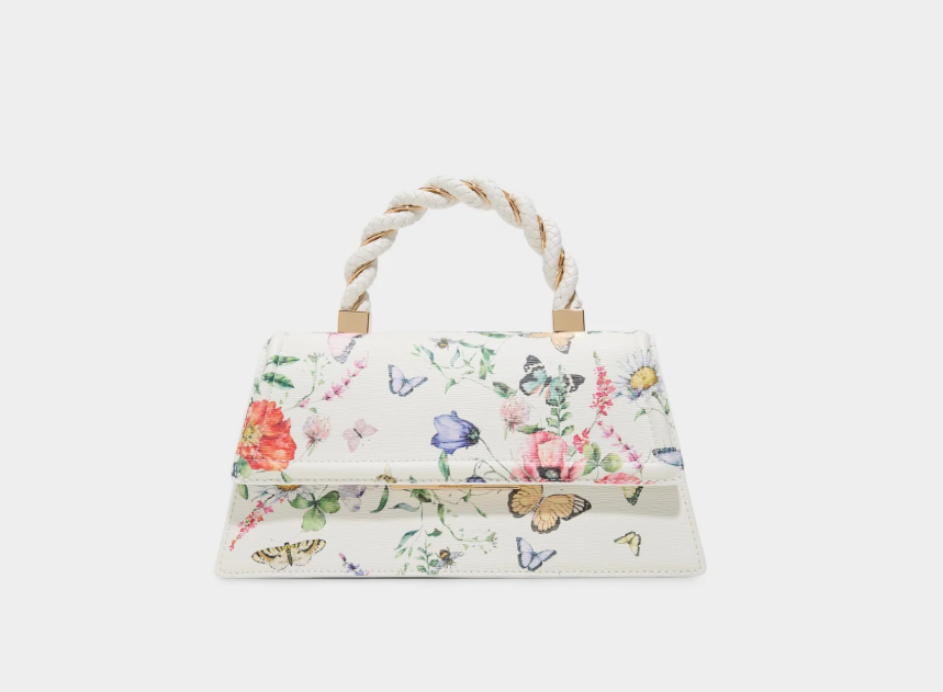 Aldo Magnoleaa Top Handle Bag - White/Multi