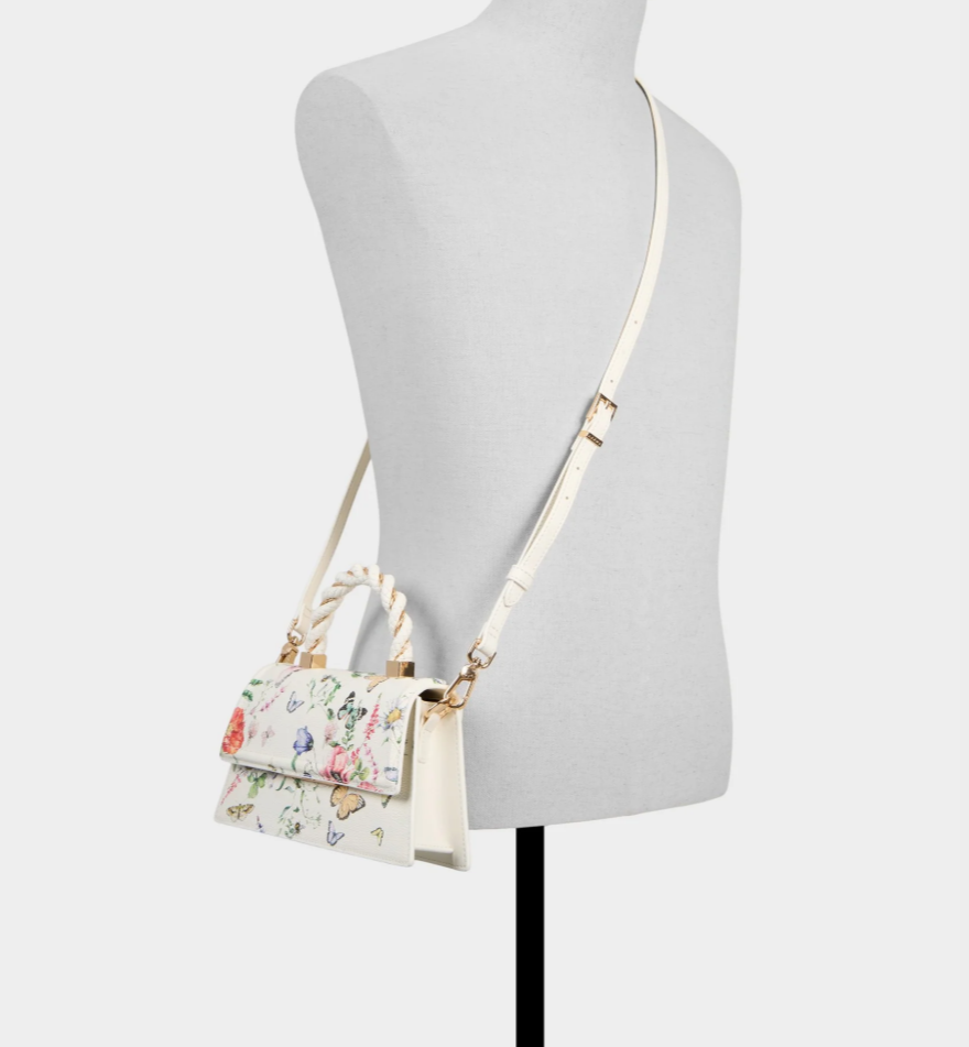 Aldo Magnoleaa Top Handle Bag - White/Multi