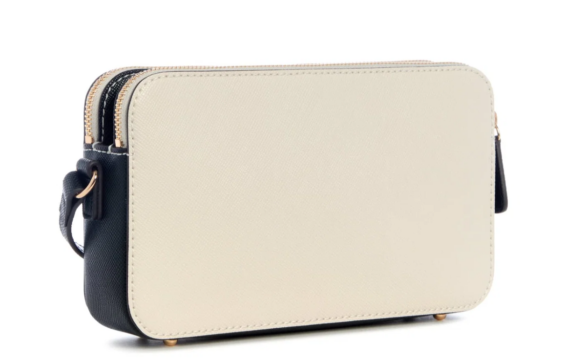 GUESS Kyrie Saffiano Top-Zip Crossbody