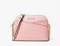 Michael Kors Jet Set Travel Medium Dome Crossbody Bag - Powder Blush
