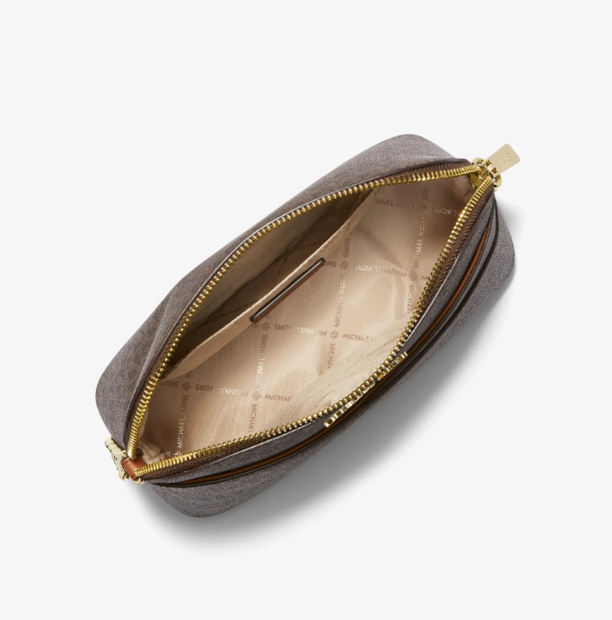 Michael Kors Jet Set Travel Medium Dome Crossbody Bag - Brown