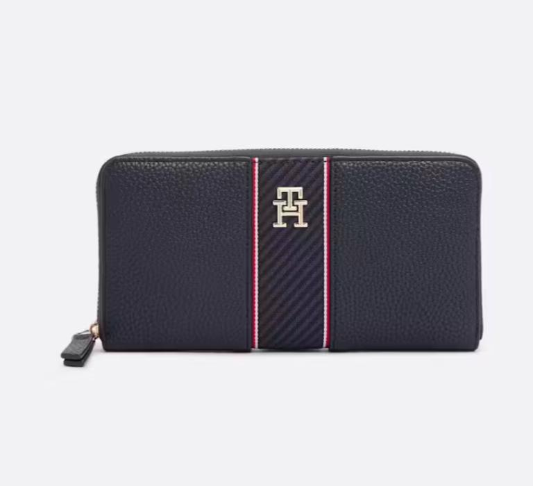 Tommy Hilfiger Pebble Grain Zip-Around Wallet