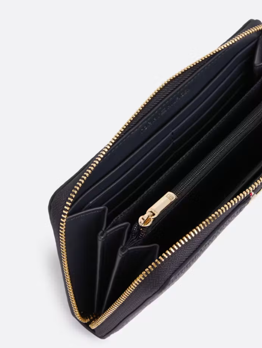 Tommy Hilfiger Pebble Grain Zip-Around Wallet