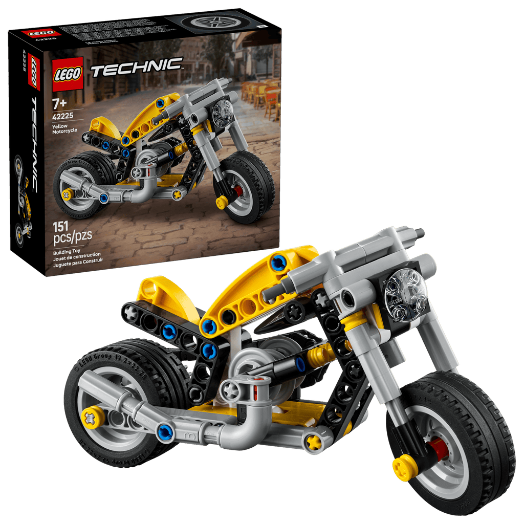 LEGO Technic™ Yellow Motorcycle 42225