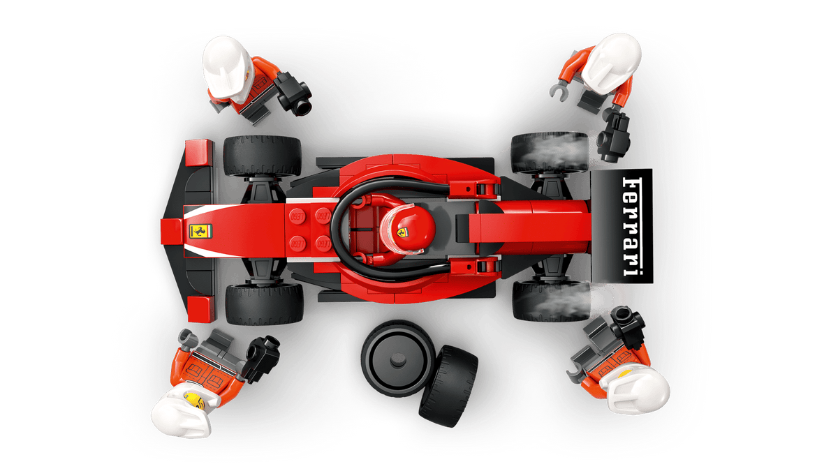 LEGO City F1® Pit Stop & Pit Crew with Ferrari Car 60443