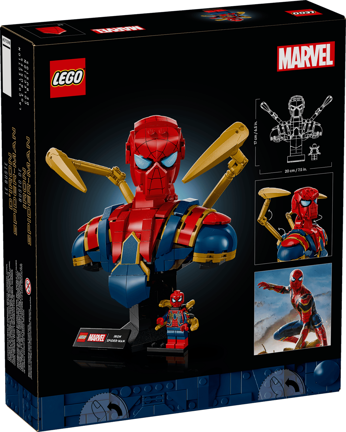 Marvel Iron Spider-Man Bust 76326