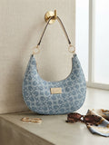 GUESS Ebbie Shoulder Bag - DENIM/BLUE